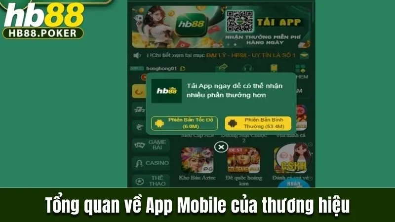 Tổng quan về App Mobile của thương hiệu